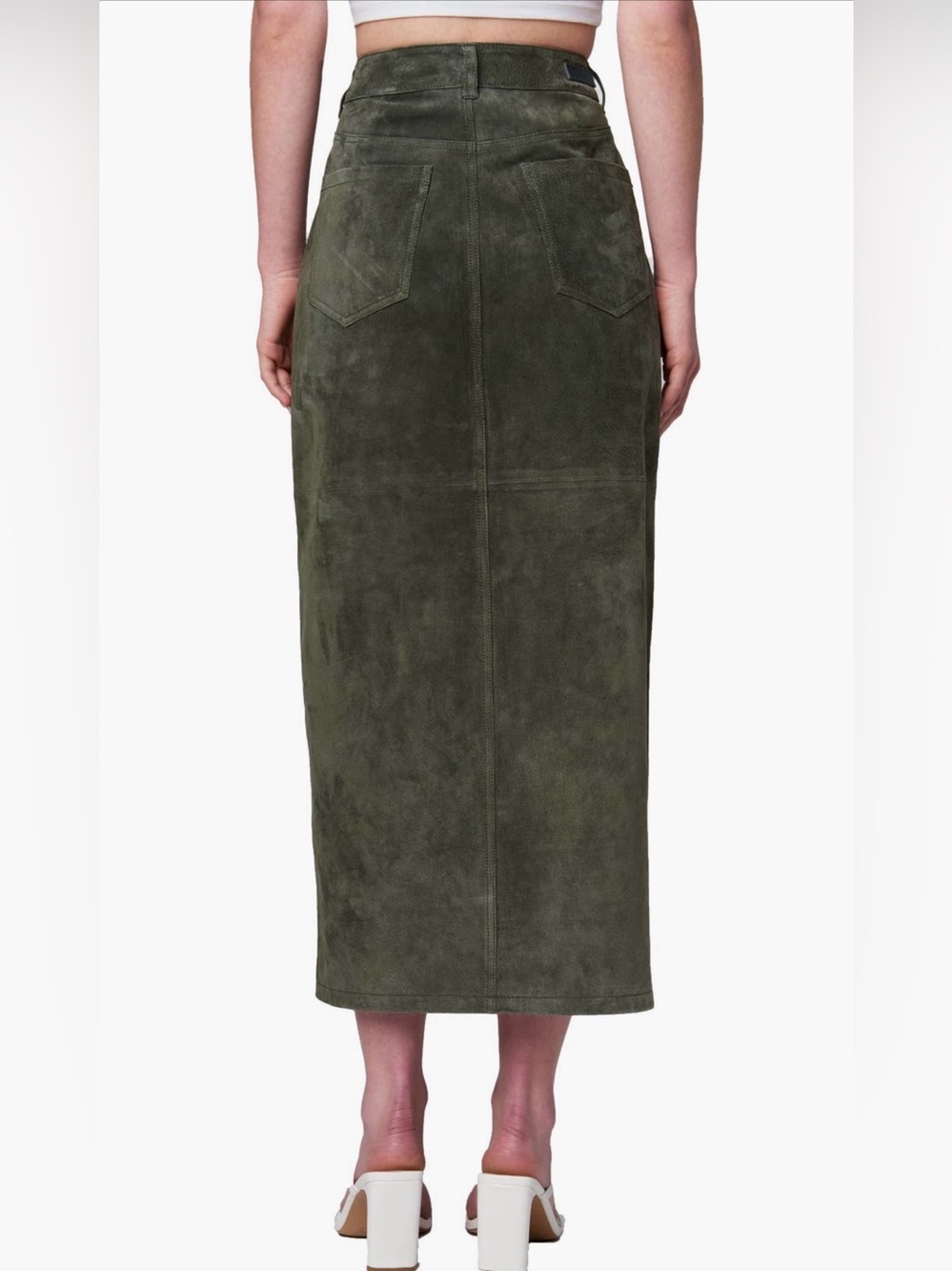 BLANKNYC Suede Maxi Skirt/Size 27 - Picture 3 of 11